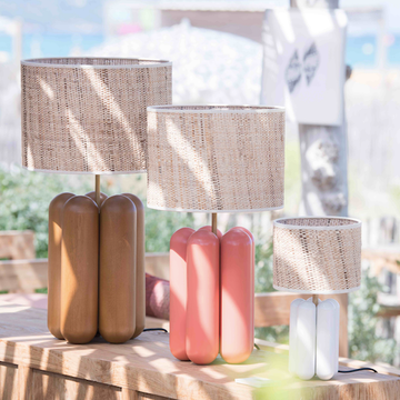 The large Charlotte Lamp - Wood by COSIN Paris - view 6