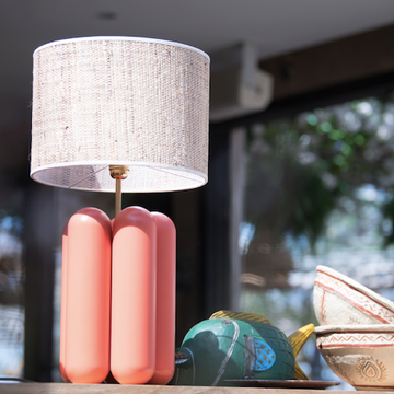 The Charlotte Lamp - Coral by COSIN Paris - view 3