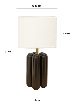 The Little Charlotte Lamp - Black by COSIN Paris - view 9