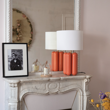 The large Charlotte Lamp - Coral by COSIN Paris - view 4