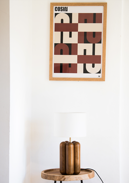 Graphic poster - Brown by COSIN Paris - view 2