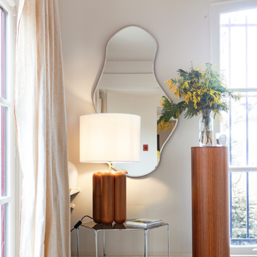 The large Charlotte Lamp - Wood by COSIN Paris - view 4