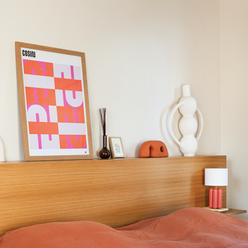 Graphic poster - Orange Blush by COSIN Paris - view 2