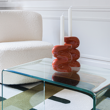 The Ganache - Terracotta candlestick duo by COSIN Paris - view 2