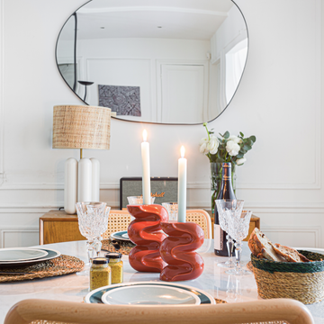The Ganache - Terracotta candlestick duo by COSIN Paris - view 3