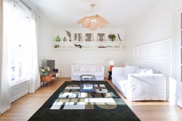 The Baba Wool Rug - Fir Green  by COSIN Paris - view 5