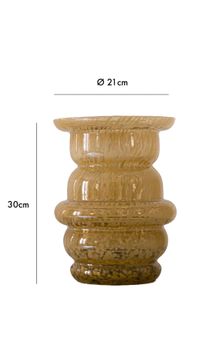 Blown glass vase The Dome by COSIN Paris - view 6