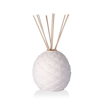 Peacock Home Fragrance Diffuser  - White by VILLARI