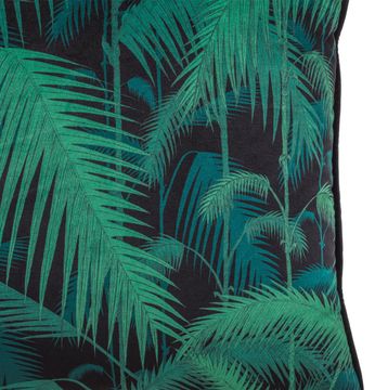 Palm Jungle Velvet Cushion with Velvet Piping by Cole & Son - view 9