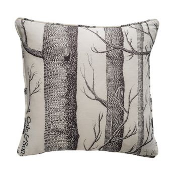 Woods Linen Union Cushion by Cole & Son - view 8