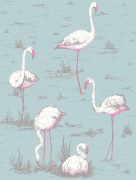 Flamingos by Cole & Son - view 9