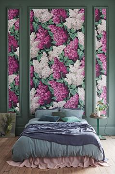 Lilac Grandiflora (2 roll set) by Cole & Son - view 6