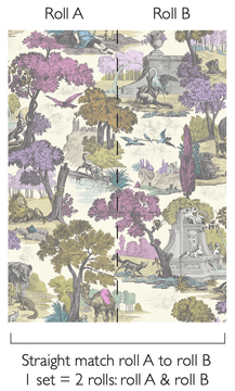 Versailles Grand (2 roll set) Folie by Cole & Son - view 5