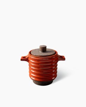 Scatola per tabacco e pipe, 1960 by Bitossi Ceramiche - view 2