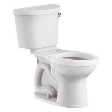 Champion PRO Two-Piece 1.28 gpf/4.8 Lpf Chair Height Elongated Right-Hand Trip Lever Toilet Less Seat by American Standard - view 4