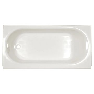Princeton Americast 60 x 34-Inch Integral Apron Bathtub Above Floor Rough Left-Hand Outlet Luxury Ledge with Integral Drain by American Standard - view 2