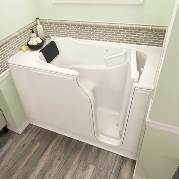 Gelcoat Premium Series 30 x 52 -Inch Walk-in Tub With Soaker System - Right-Hand Drain by American Standard - view 4