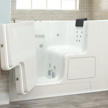 Gelcoat Premium Series 32 x 52 -Inch Walk-in Tub With Whirlpool System - Left-Hand Drain by American Standard - view 5