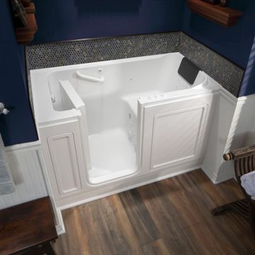 Acrylic Luxury Series 32 x 60 -Inch Walk-in Tub With Combination Air Spa and Whirlpool Systems - Left-Hand Drain by American Standard - view 7