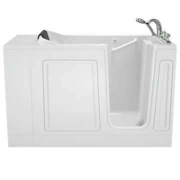 Acrylic Luxury Series 28 x 48-Inch Walk-in Tub With Combination Air Spa and Whirlpool Systems - Right-Hand Drain With Faucet by American Standard - view 2