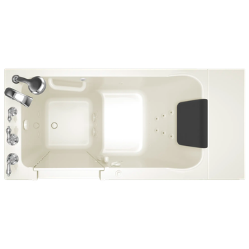 Acrylic Luxury Series 28 x 48-Inch Walk-in Tub With Whirlpool System - Left-Hand Drain With Faucet by American Standard - view 6