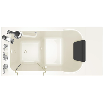 Gelcoat Premium Series 28 x 48-Inch Walk-in Tub With Soaker System - Left-Hand Drain With Faucet by American Standard - view 6