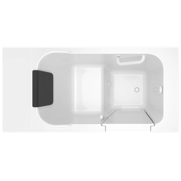 Gelcoat Premium Series 28 x 48-Inch Walk-in Tub With Soaker System - Right-Hand Drain by American Standard - view 2
