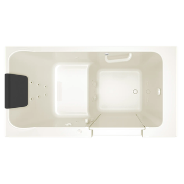 Acrylic Luxury Series 32 x 60 -Inch Walk-in Tub With Whirlpool System - Right-Hand Drain by American Standard - view 2