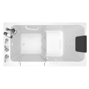 Acrylic Luxury Series 32 x 60 -Inch Walk-in Tub With Combination Air Spa and Whirlpool Systems - Left-Hand Drain With Faucet by American Standard - view 6