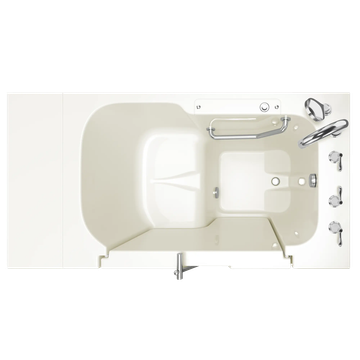 Gelcoat Value Series 32 x 52 -Inch Walk-in Tub With Soaker System - Right-Hand Drain With Faucet by American Standard - view 5