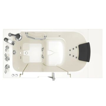 Gelcoat Premium Series 30 x 52 -Inch Walk-in Tub With Whirlpool System - Left-Hand Drain With Faucet by American Standard - view 2