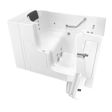 Gelcoat Premium Series 30 x 52 -Inch Walk-in Tub With Whirlpool System - Right-Hand Drain by American Standard - view 2