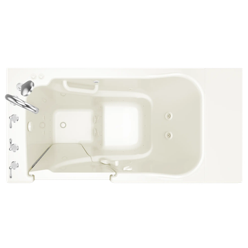 Gelcoat Value Series 30 x 52 -Inch Walk-in Tub With Combination Air Spa and Whirlpool Systems - Left-Hand Drain With Faucet by American Standard - view 5