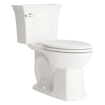 Estate VorMax Two-Piece 1.28 gpf/4.8 Lpf Chair Height Elongated Toilet Less Seat by American Standard - view 2