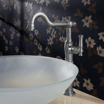 Quentin Single Hole Single-Handle (Feature)Vessel Sink Faucet With Lever Handle by American Standard - view 4