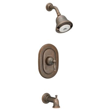 Quentin 2.0 GPM Tub and Shower Trim Kit with FloWise Showerhead, Pressure Balance Valve Cartridge with Lever Handle by American Standard - view 3