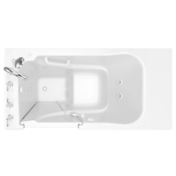 Gelcoat Value Series 30 x 52 -Inch Walk-in Tub With Whirlpool System - Left-Hand Drain With Faucet by American Standard - view 8