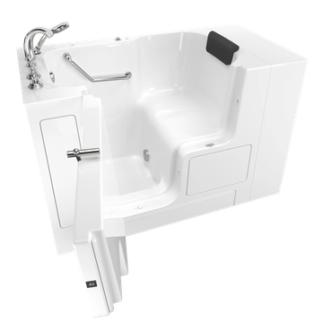 Gelcoat Premium Series 32 x 52 -Inch Walk-in Tub With Soaker System - Left-Hand Drain With Faucet by American Standard - view 2