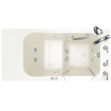 Gelcoat Value Series 28x48-Inch Walk-in Bathtub with Combination Air Spa and Whirlpool System Right Hand Door and Drain by American Standard - view 4