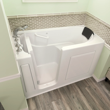 Gelcoat Premium Series 30 x 60 -Inch Walk-in Tub With Soaker System - Left-Hand Drain by American Standard - view 5
