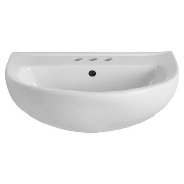 Reliant 22 in. Pedestal Sink Top Only, 4 in. Centerset Holes by American Standard - view 3