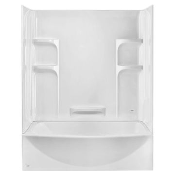 Ovation 60 x 30-Inch Integral Apron Bathtub Right-Hand Outlet by American Standard - view 4