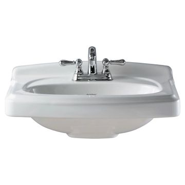 Portsmouth 4-Inch Centerset Pedestal Sink Top by American Standard - view 3