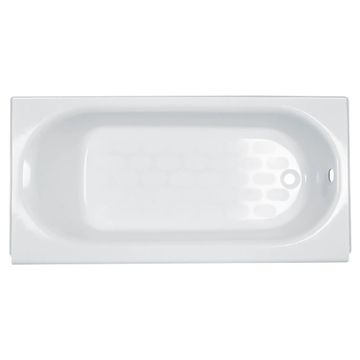 Princeton Americast 60 x 34-Inch Integral Apron Bathtub Above Floor Rough Right-Hand Outlet with Luxury Ledge by American Standard - view 4