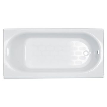 Princeton Americast 60 x 34-Inch Integral Apron Bathtub Right-Hand Outlet Luxury Ledge with Integral Drain by American Standard - view 2