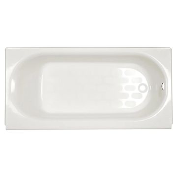 Princeton Americast 60 x 34-Inch Integral Apron Bathtub Above Floor Rough Right-Hand Outlet Luxury Ledge with Integral Drain by American Standard - view 2