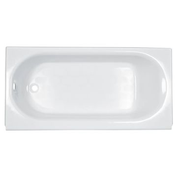 Princeton Americast 60 x 34-Inch Integral Apron Bathtub Left-Hand Outlet With Luxury Ledge by American Standard - view 5