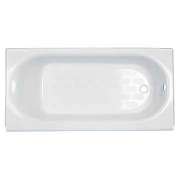 Princeton Americast 60 x 34-Inch Integral Apron Bathtub Right-Hand Outlet with Luxury Ledge by American Standard - view 6