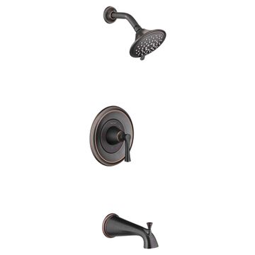 Estate 2.5 GPM Tub and Shower Trim Kit with 3-Function Showerhead and Lever Handle by American Standard - view 8