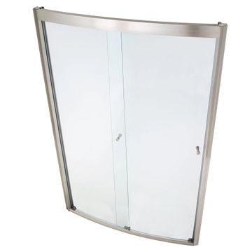 Ovation 72-Inch High Curved Framed Shower Door by American Standard - view 3